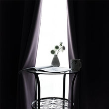 Load image into Gallery viewer, MANGATA CASA Purple Blackout Curtains with Grommets (2 Panels)