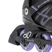 Load image into Gallery viewer, K2 Skate Alexis 80 Pro in Black Lavendar