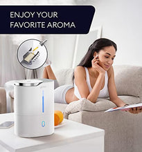 Load image into Gallery viewer, Top Fill Humidifier with Essential Oil Diffuser 4L