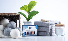 Load image into Gallery viewer, Woolzies Laundry Collection Essential Oil Set | 100% Pure Therapeutic Grade Aromatherapy Oil | Use with Wool Dryer Balls or Oil Diffuser | Gift Set Includes Petel Fresh, Still Breeze, Citrus Clean