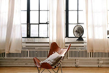 Load image into Gallery viewer, Vornado Silver Swan Alchemy Oscillating Vintage Fan, Gunmetal, Medium