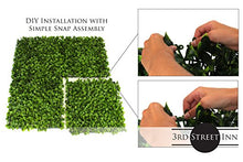 Load image into Gallery viewer, Sound Diffuser Privacy Fence Hedge - Topiary Greenery Panel in Jasper