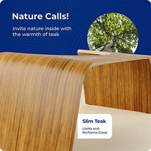 Load image into Gallery viewer, Squatty Potty The Original Bathroom Toilet Stool - Slim Teak Finish