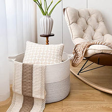 Load image into Gallery viewer, INDRESSME XXXLarge Cotton Rope Basket