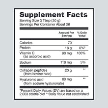 Load image into Gallery viewer, Vital Proteins Collagen Peptides Powder with Hyaluronic Acid and Vitamin C