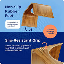 Load image into Gallery viewer, Squatty Potty The Original Bathroom Toilet Stool - Slim Teak Finish