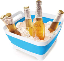 Load image into Gallery viewer, FOSJGO Collapsible Dish Basin with Drain Plug