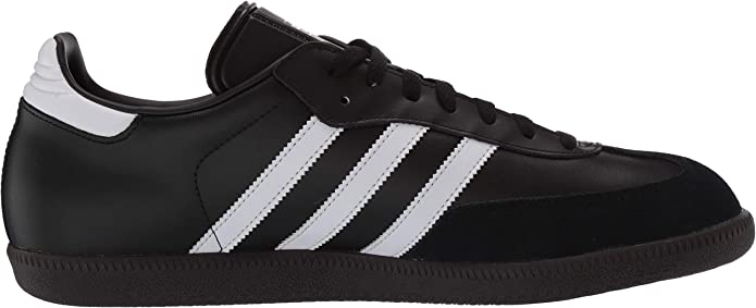 adidas Samba Soccer Shoe, Black/White/Black