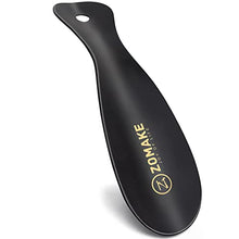 Load image into Gallery viewer, ZOMAKE Metal Shoe Horn for Men Women,Travel ShoeHorn 7.5 Inches
