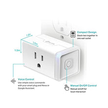 Load image into Gallery viewer, Kasa Smart Plug HS103P4, Smart Home Wi-Fi Outlet
