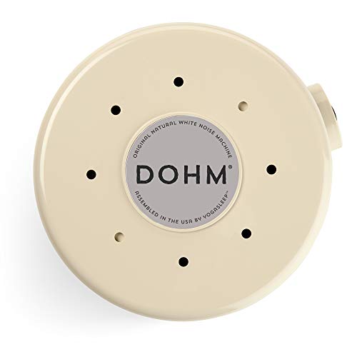 Yogasleep Dohm Classic (Tan) The Original White Noise Machine, Soothing Natural Sound from a Real Fan, Noise Cancelling for Office Privacy, Travel & Meditation, Sleep Therapy For Adults & Baby