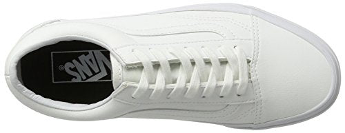 Vans Old Skool, Unisex Adults’ Trainers, White ((Classic Tumble) True White), 4 UK (36.5 EU)