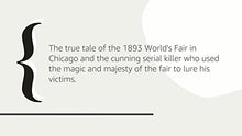 Load image into Gallery viewer, The Devil in the White City: Murder, Magic, and Madness at the Fair That Changed America
