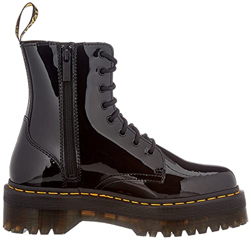 Dr. Martens Jadon Patent Leather Black Boots