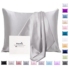 Load image into Gallery viewer, Ravmix Silk Pillowcase for Hair and Skin with Hidden Zipper
