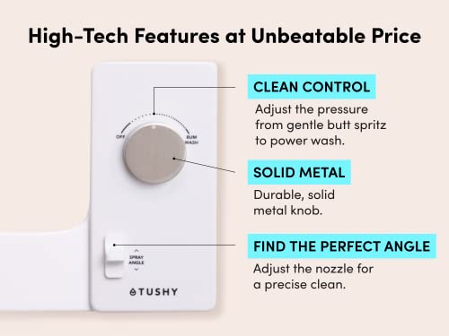 TUSHY Classic 3.0 Bidet Toilet Seat Attachment