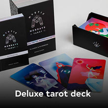 Load image into Gallery viewer, Mystic Mondays Tarot: A Deck for the Modern Mystic (Tarot Cards and Guidebook Set, Card Game Gifts, Arcana Tarot Card Set)
