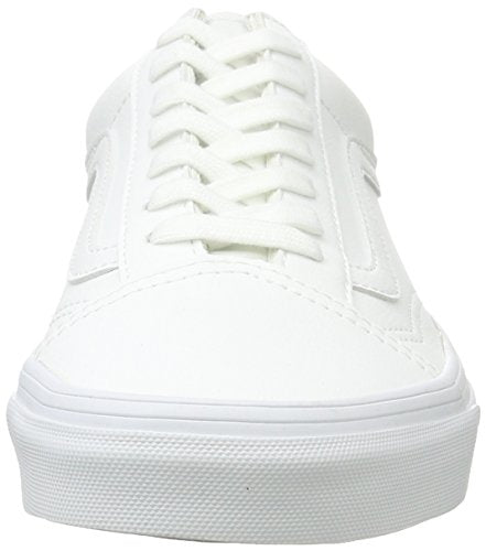 Vans Old Skool, Unisex Adults’ Trainers, White ((Classic Tumble) True White), 4 UK (36.5 EU)