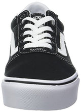 Load image into Gallery viewer, Vans Women&#39;s Platform Trainers Low-Top Sneakers, Black ((Canvas) Black/White 187), 6.5 US
