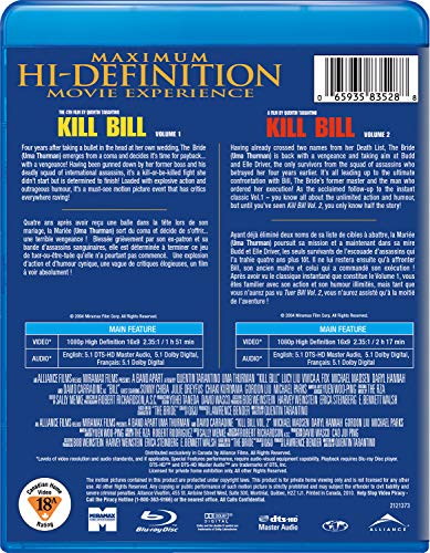 Kill Bill, Vols. 1 & 2 [Blu-ray]