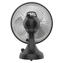 Load image into Gallery viewer, Vornado Silver Swan S Small Room Oscillating Fan, Matte Black
