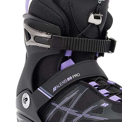 K2 Skate Alexis 80 Pro in Black Lavendar