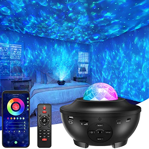 YOVAKO Star Projector Galaxy Night Light Projector,