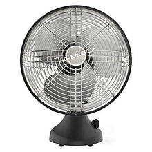 Load image into Gallery viewer, Vornado Silver Swan S Small Room Oscillating Fan, Matte Black
