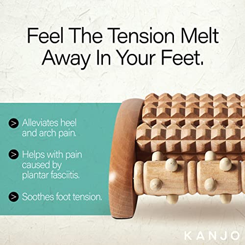 Kanjo Acupressure Foot Pain Relief Multi-Roller